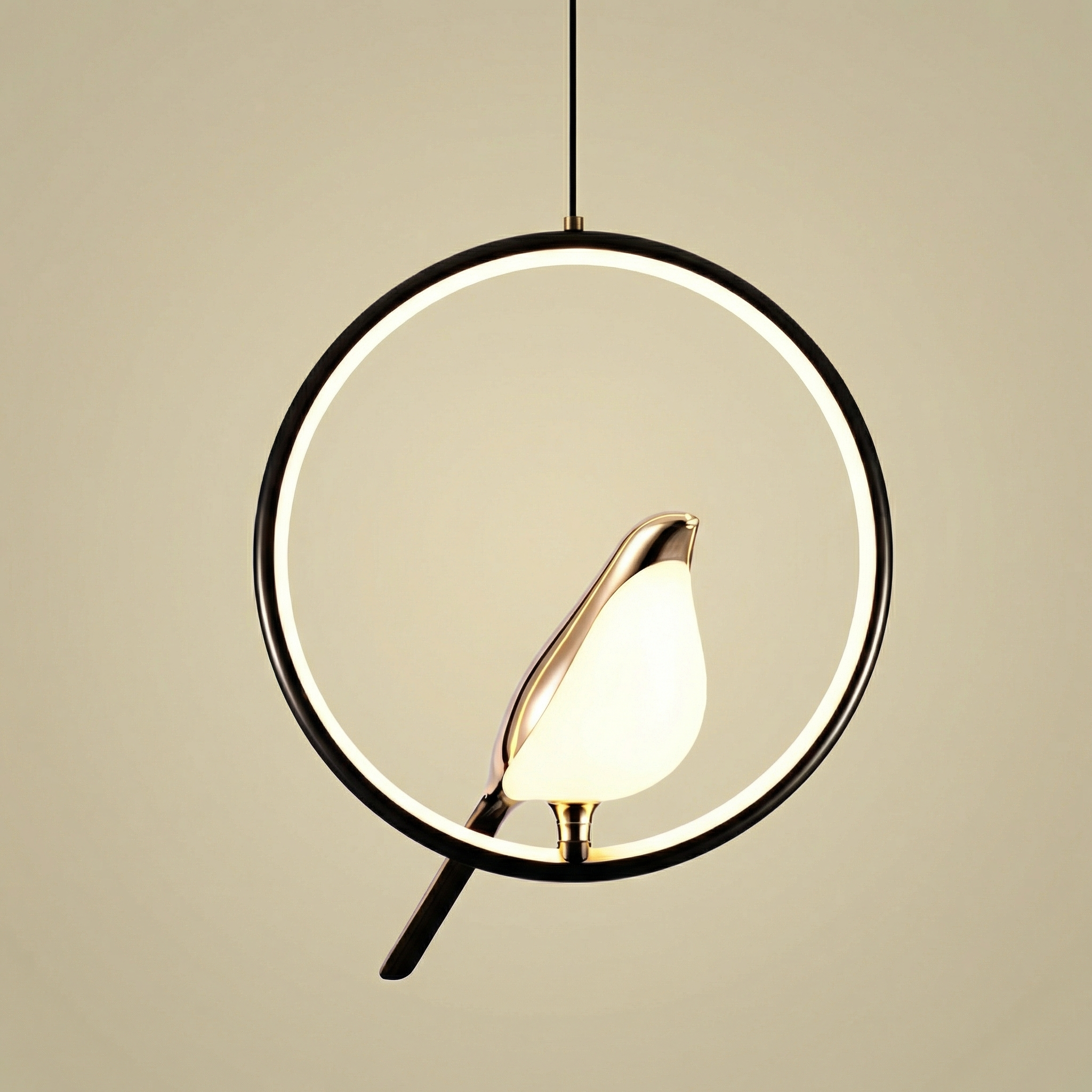 Aurelia Pendant Light Elegant Minimalist Bird-Inspired Fixture