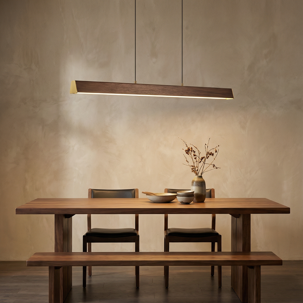 NovaLume Modern Sleek Dimmable Kitchen Pendant Lighting Fixture