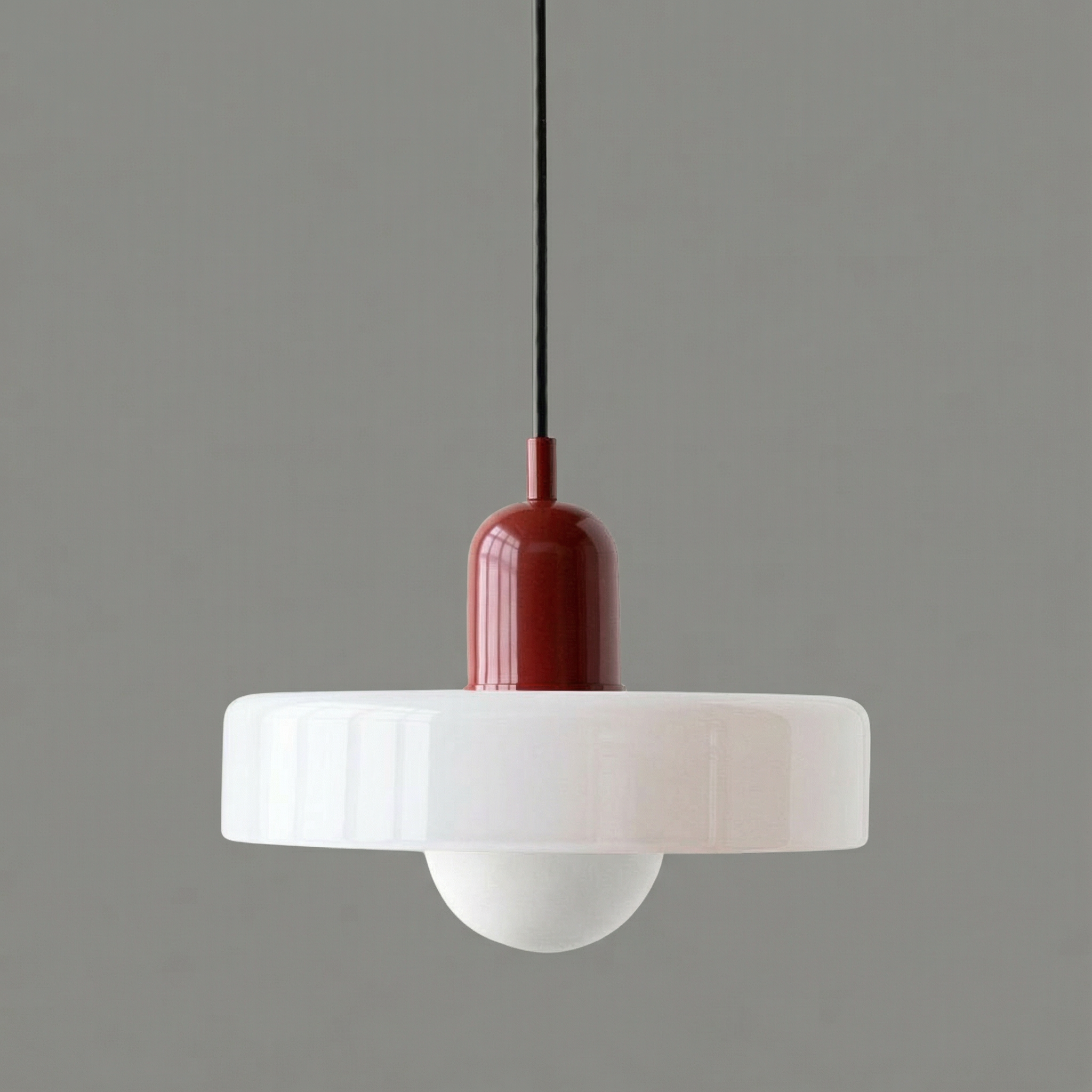 AstraGlass Colored Glass Pendant Light, Elegant Contemporary Style