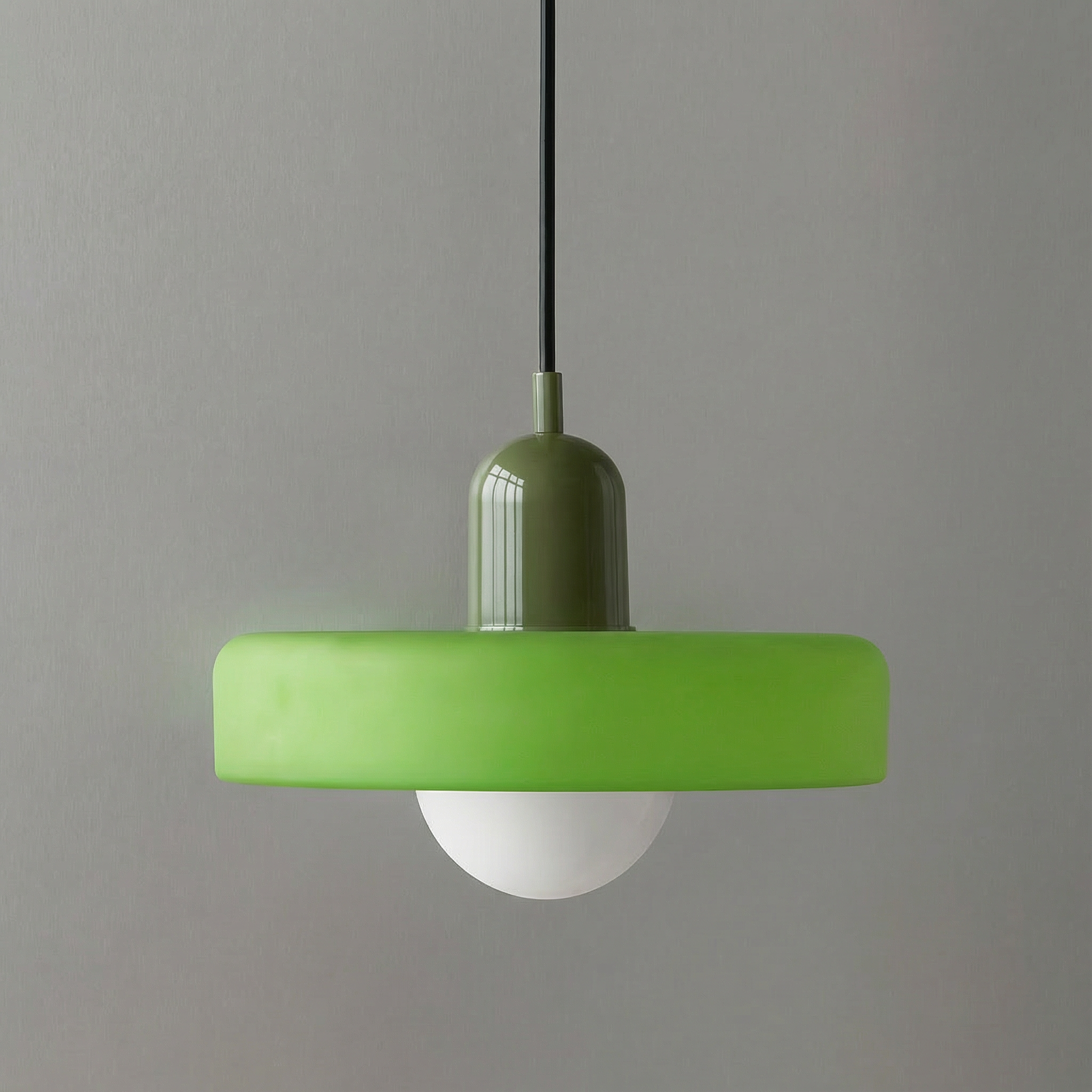 AstraGlass Colored Glass Pendant Light, Elegant Contemporary Style