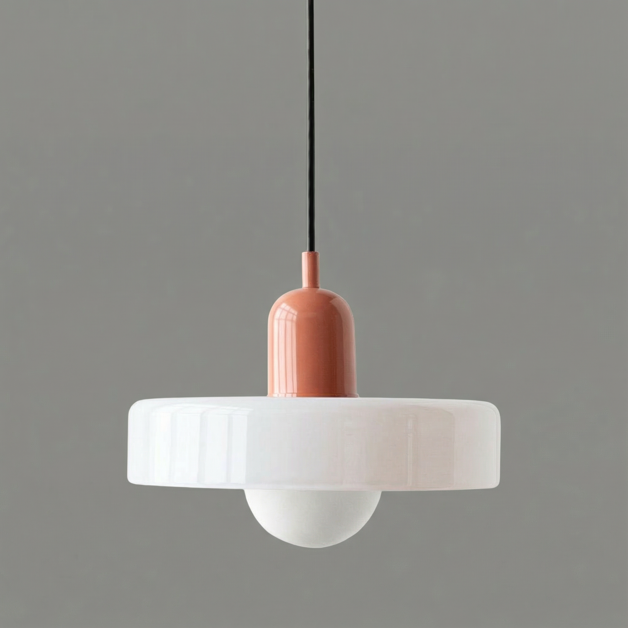AstraGlass Colored Glass Pendant Light, Elegant Contemporary Style