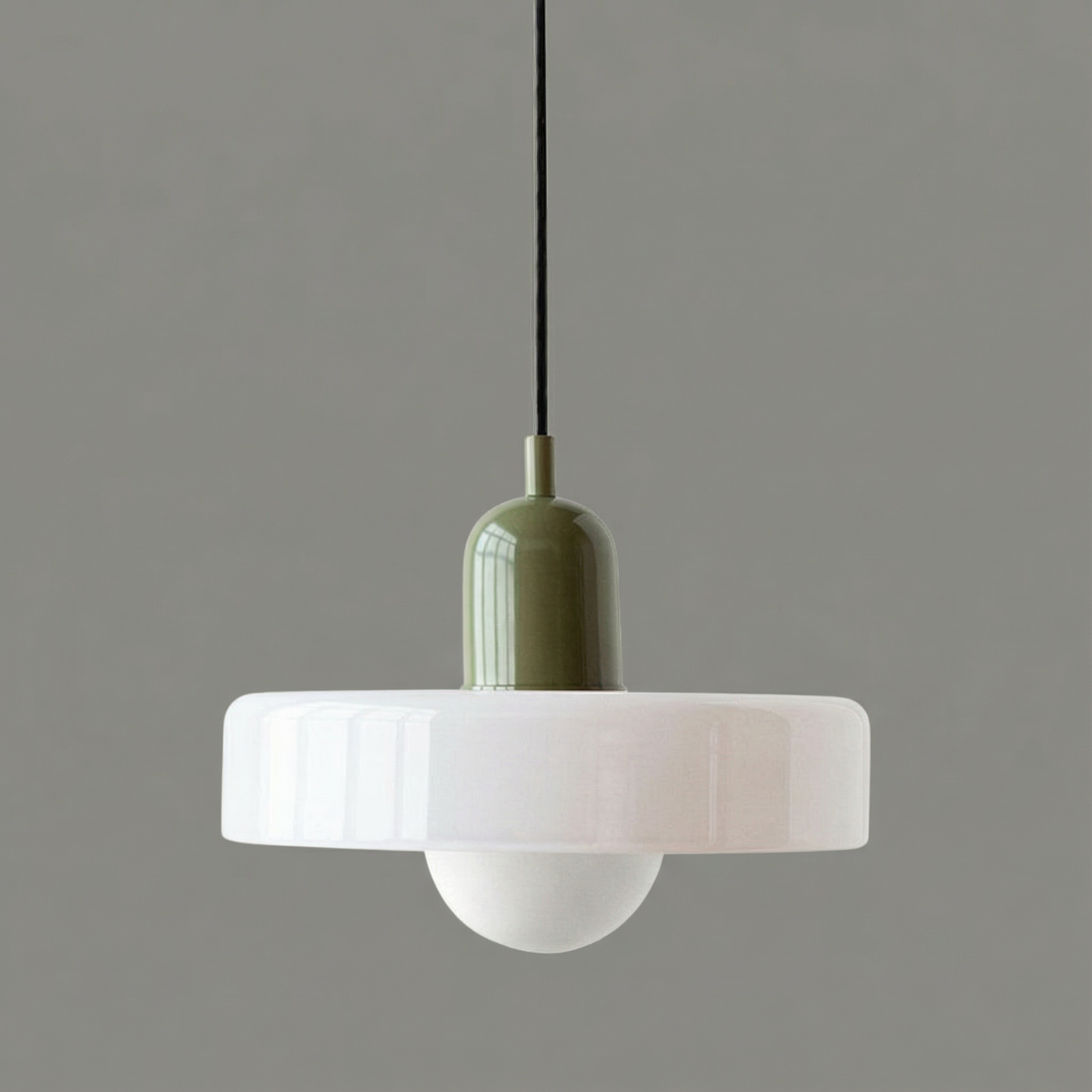 AstraGlass Colored Glass Pendant Light, Elegant Contemporary Style