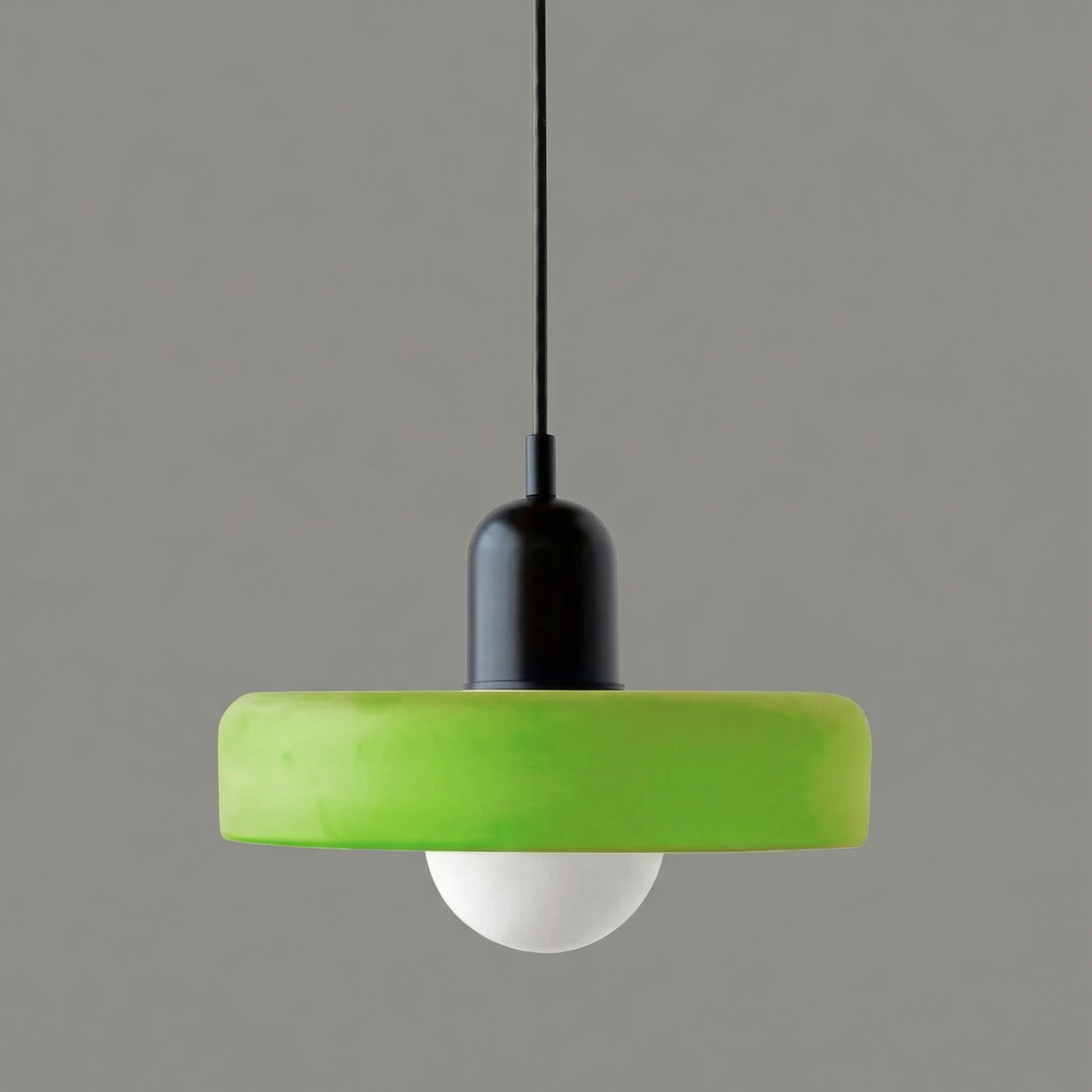 AstraGlass Colored Glass Pendant Light, Elegant Contemporary Style