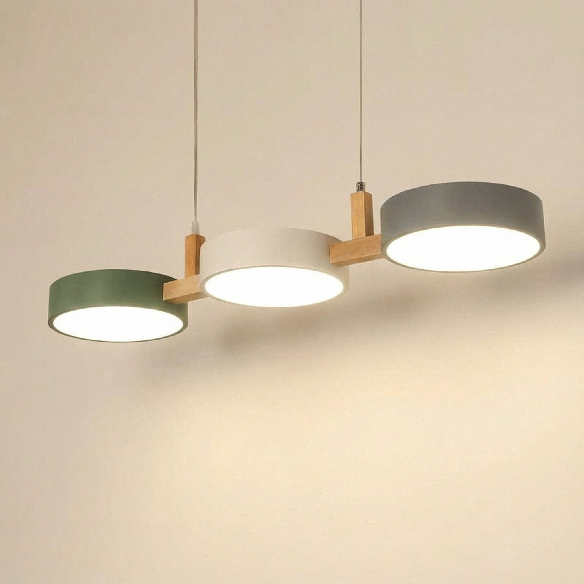 Aurelia Sleek Modern Metal Cylinder Kitchen Pendant Light