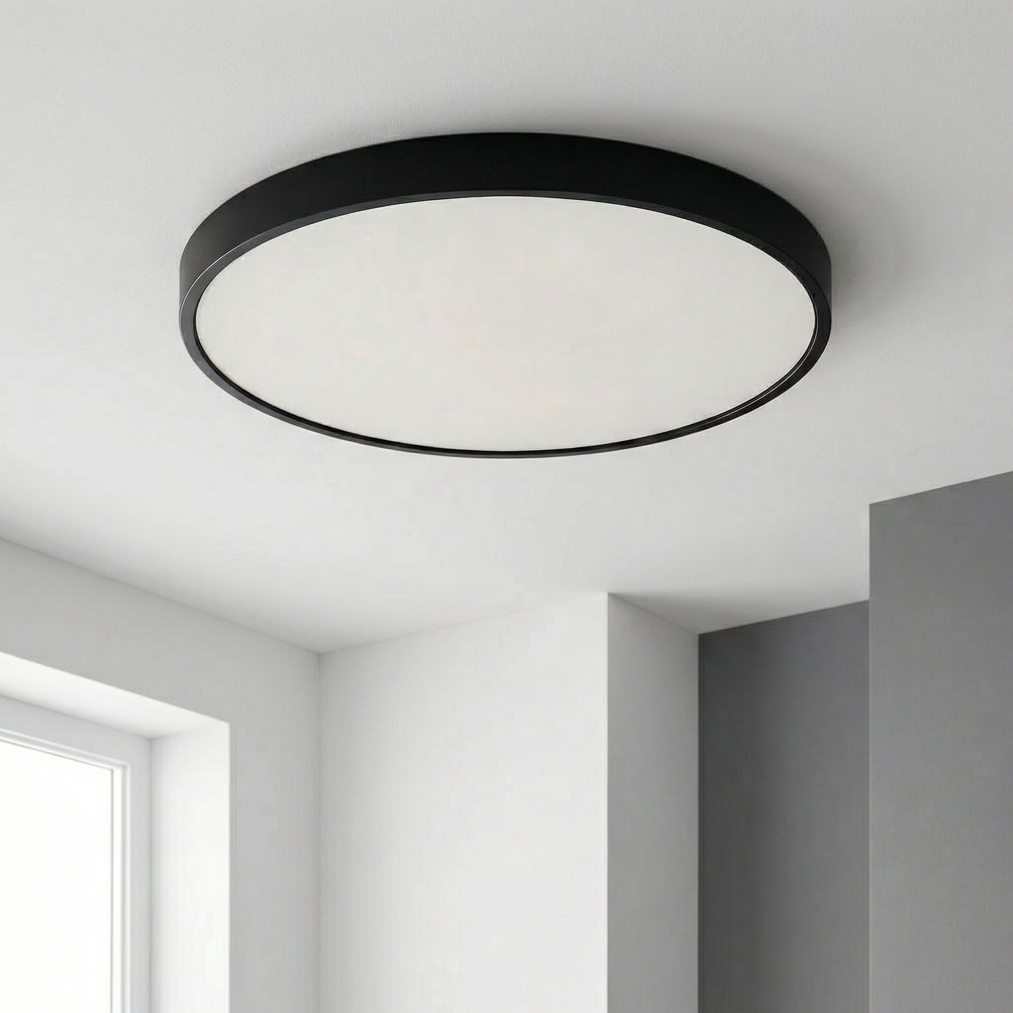 Auralis Sleek Modern Ultra Thin LED Ceiling Light Fixture