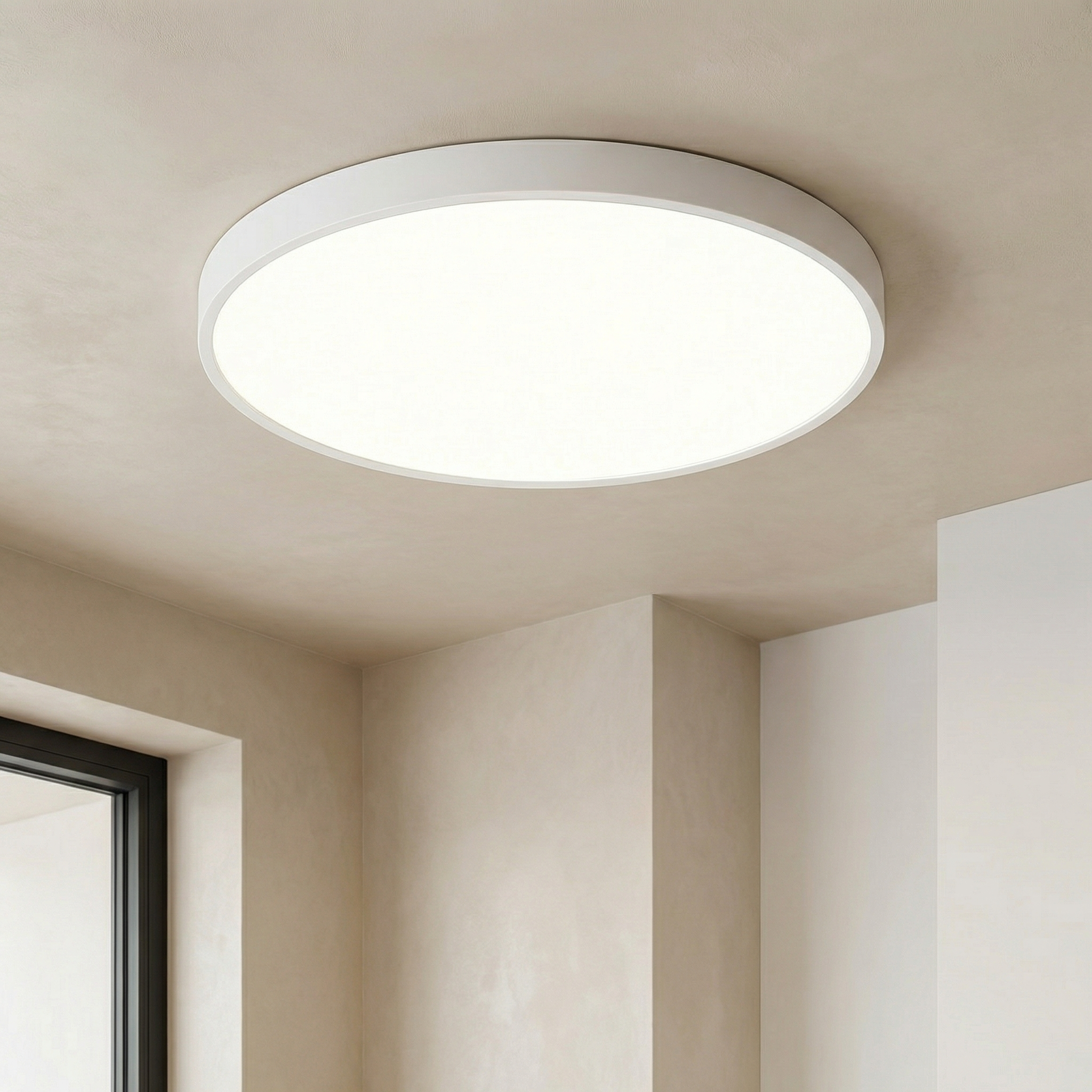 Auralis Sleek Modern Ultra Thin LED Ceiling Light Fixture