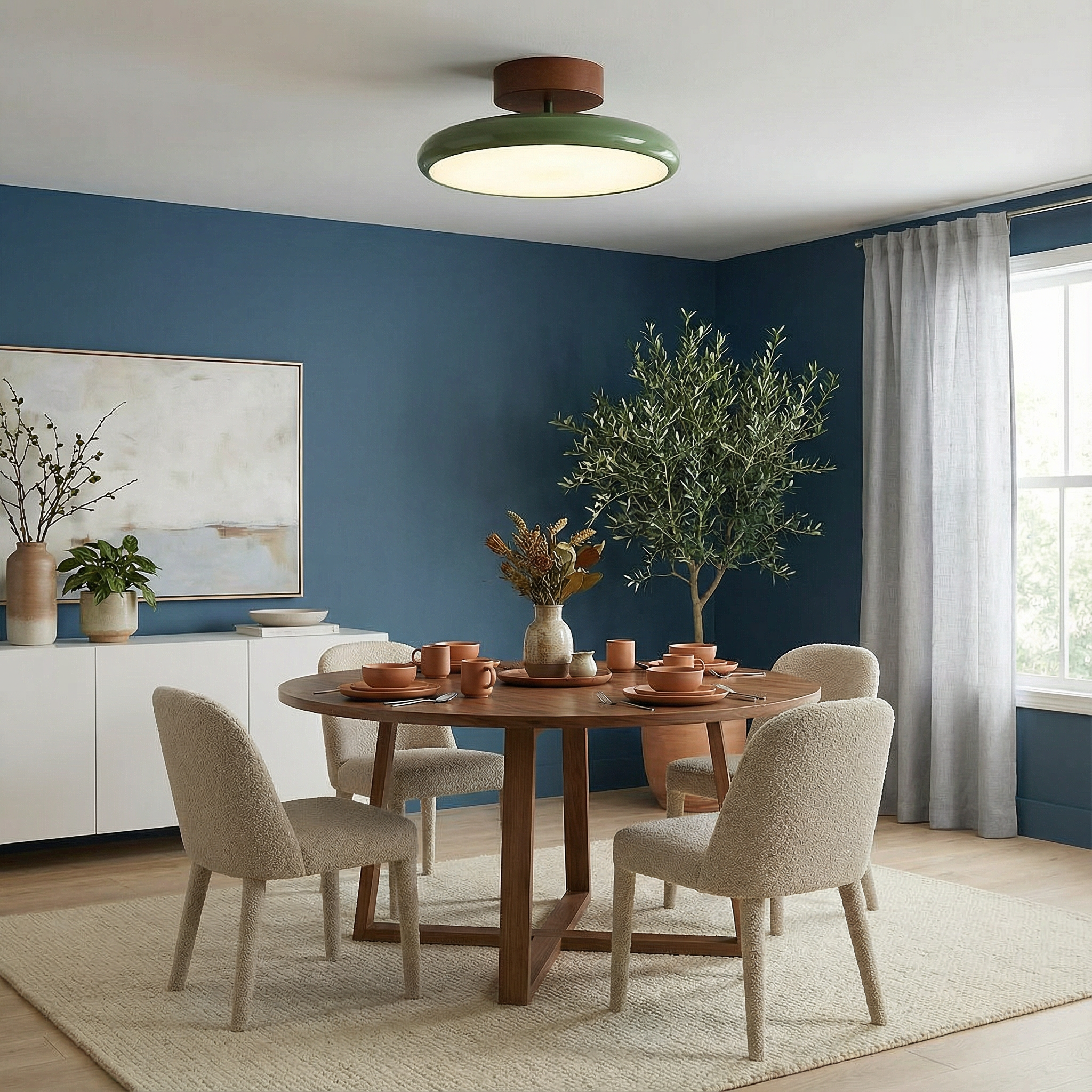 AeraLite Sleek Adjustable Modern Ceiling Light Fixture