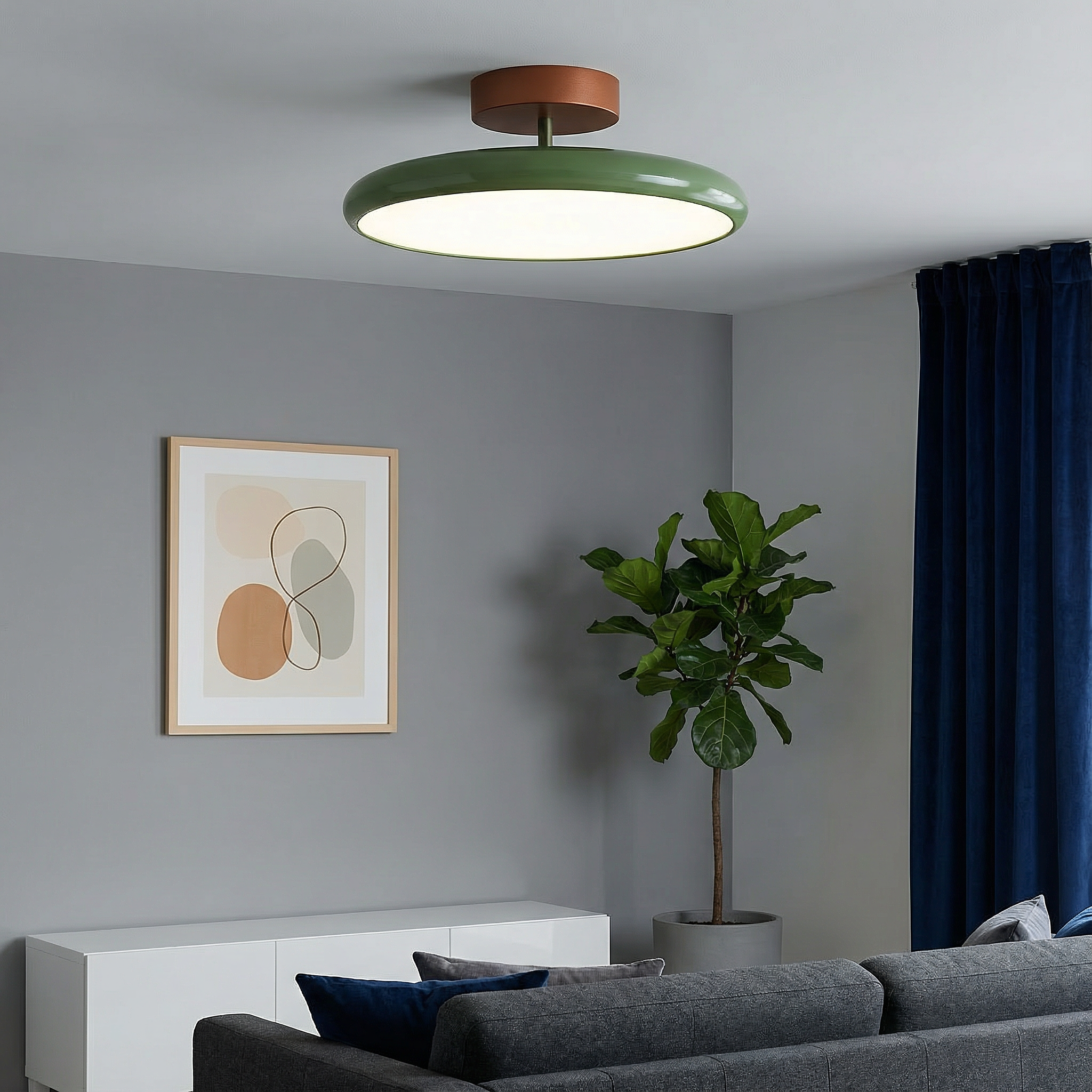 AeraLite Sleek Adjustable Modern Ceiling Light Fixture