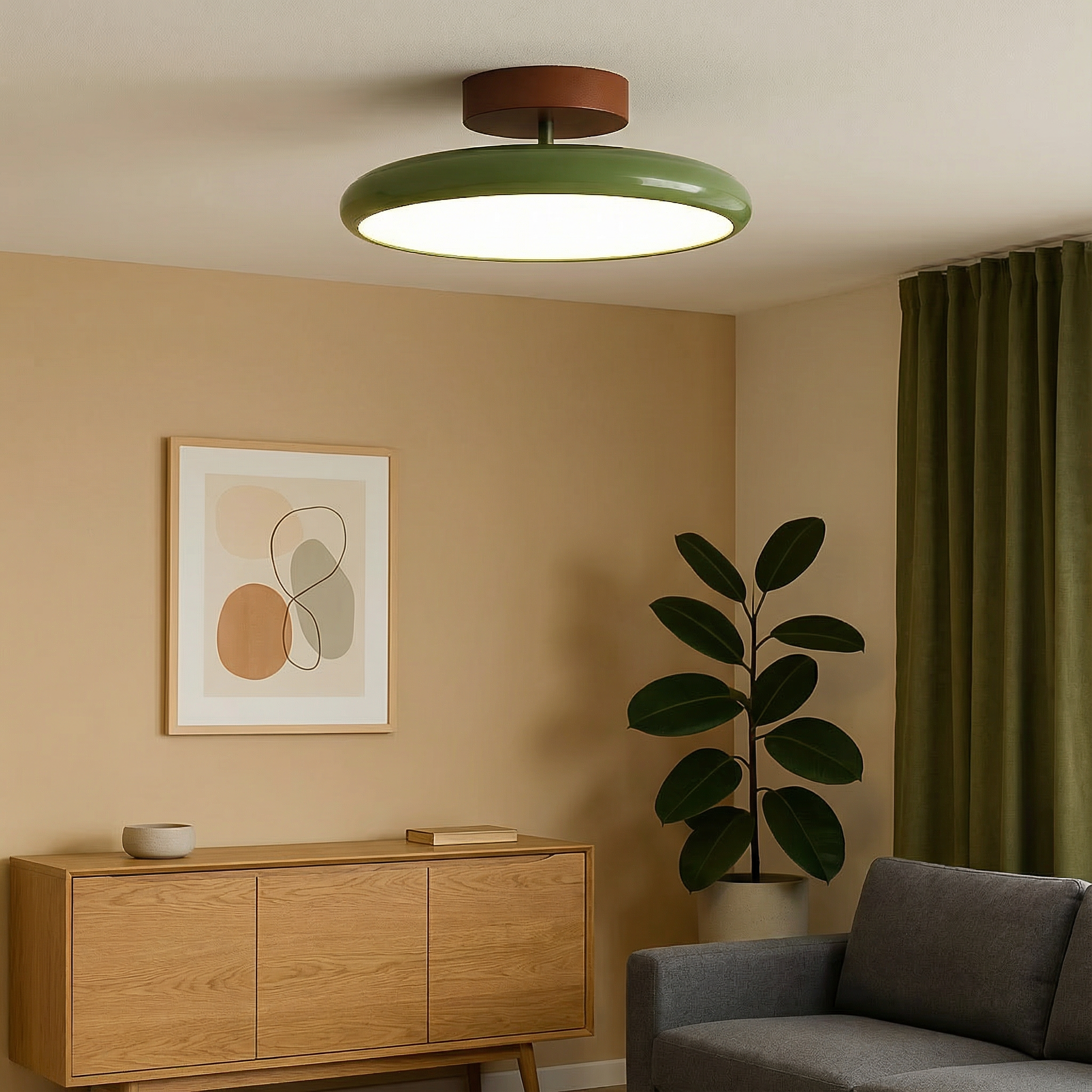 AeraLite Sleek Adjustable Modern Ceiling Light Fixture