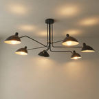 NovaLume Elegant Modern Mid-Century Ceiling Light Fixture