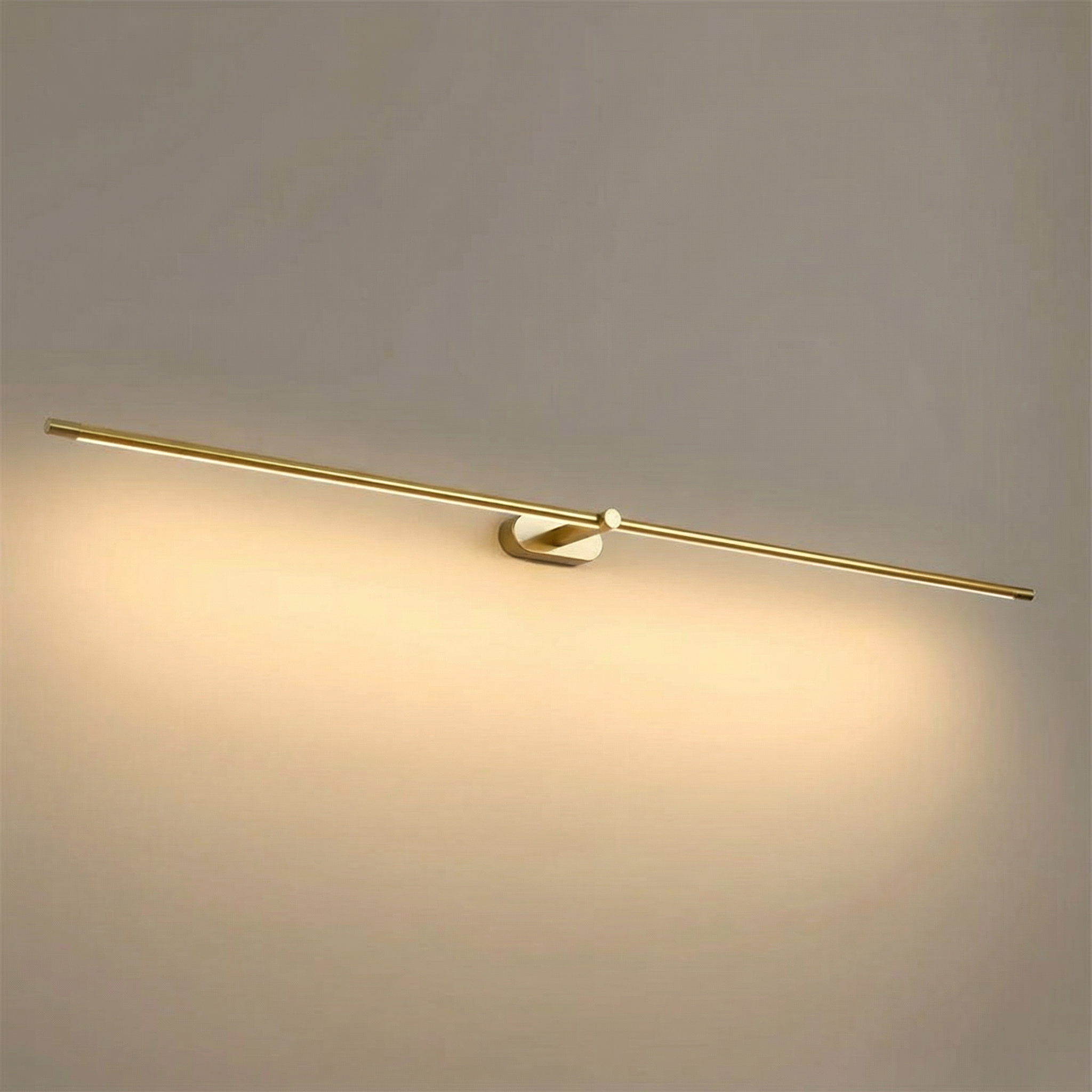 Astra Sleek Modern Iron Bathroom Wall Light For Bright Illumination