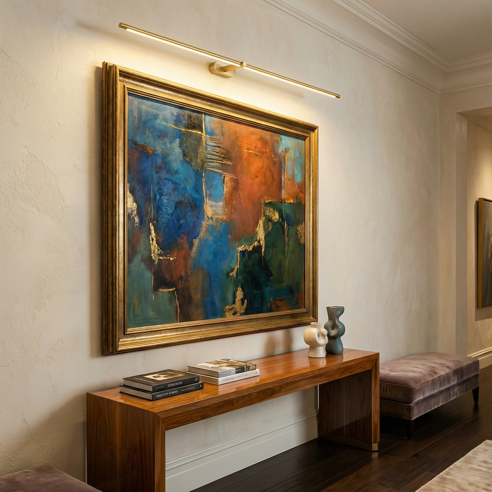 Astra Sleek Modern Iron Bathroom Wall Light For Bright Illumination