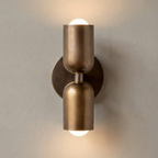 Velora Timeless Illumination With Elegant Vintage Double Head Wall Sconces