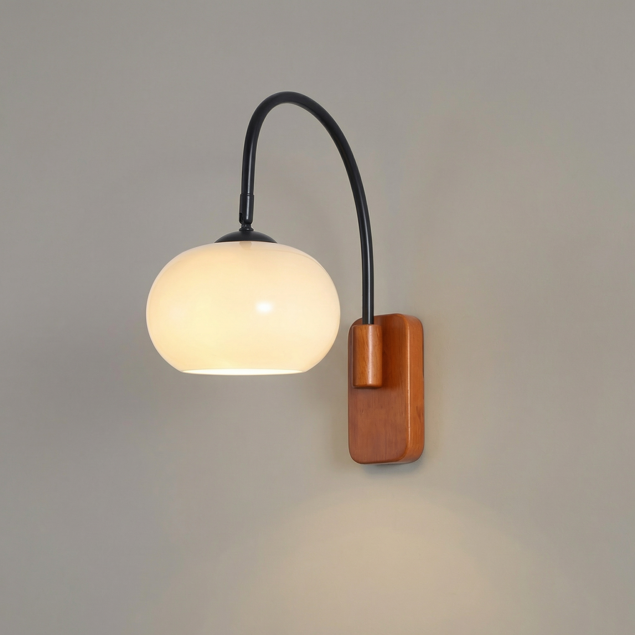 Atria Collection Wall Light Sconce With Rotatable Arm And Warm LED For Modern Elegance